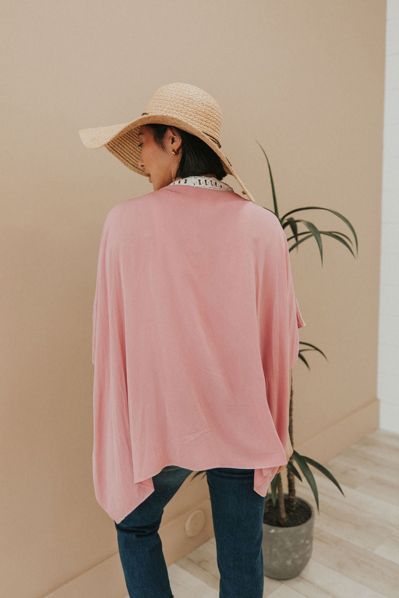 Come On Over Kimono - Pink