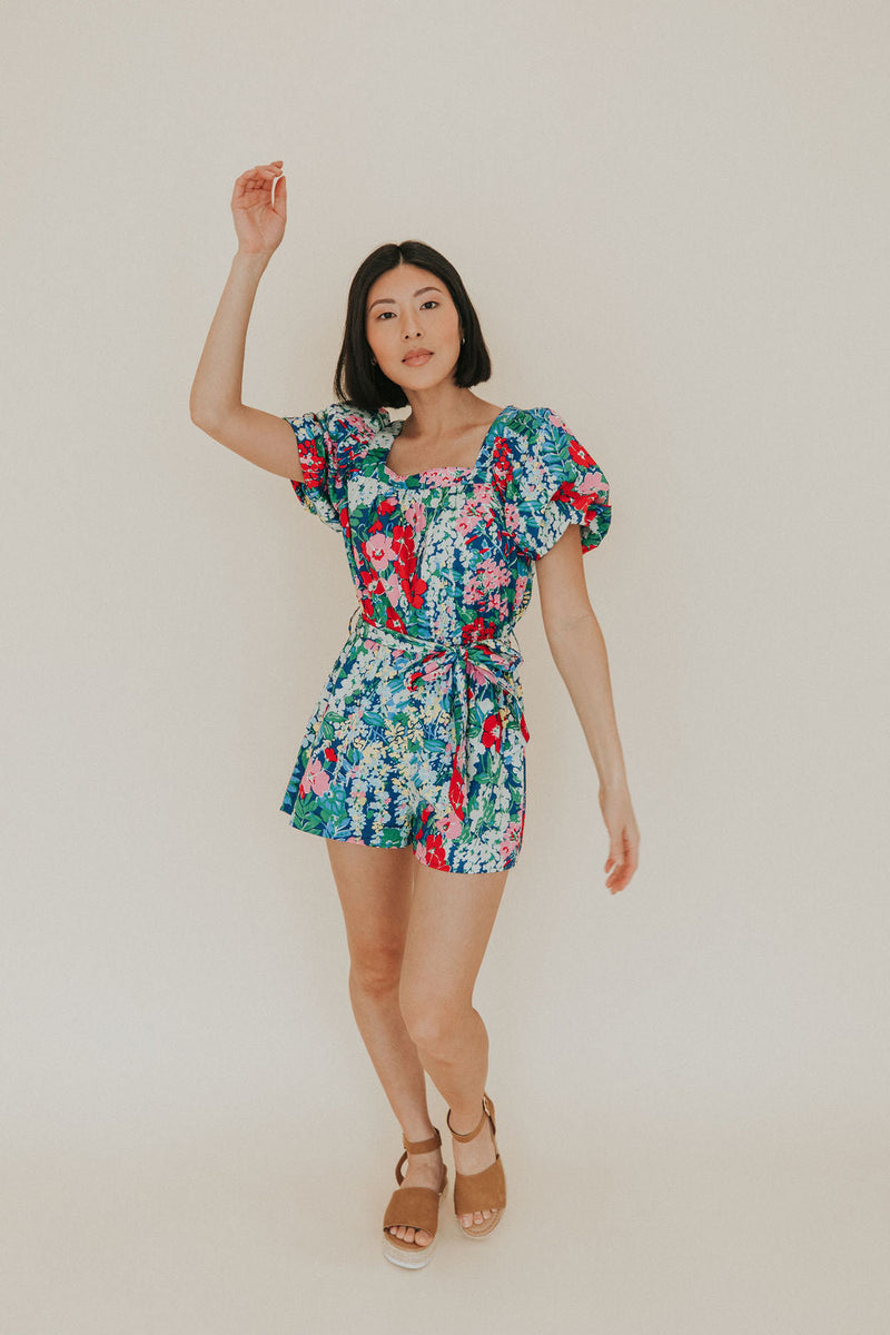 Be A Standout Floral Romper