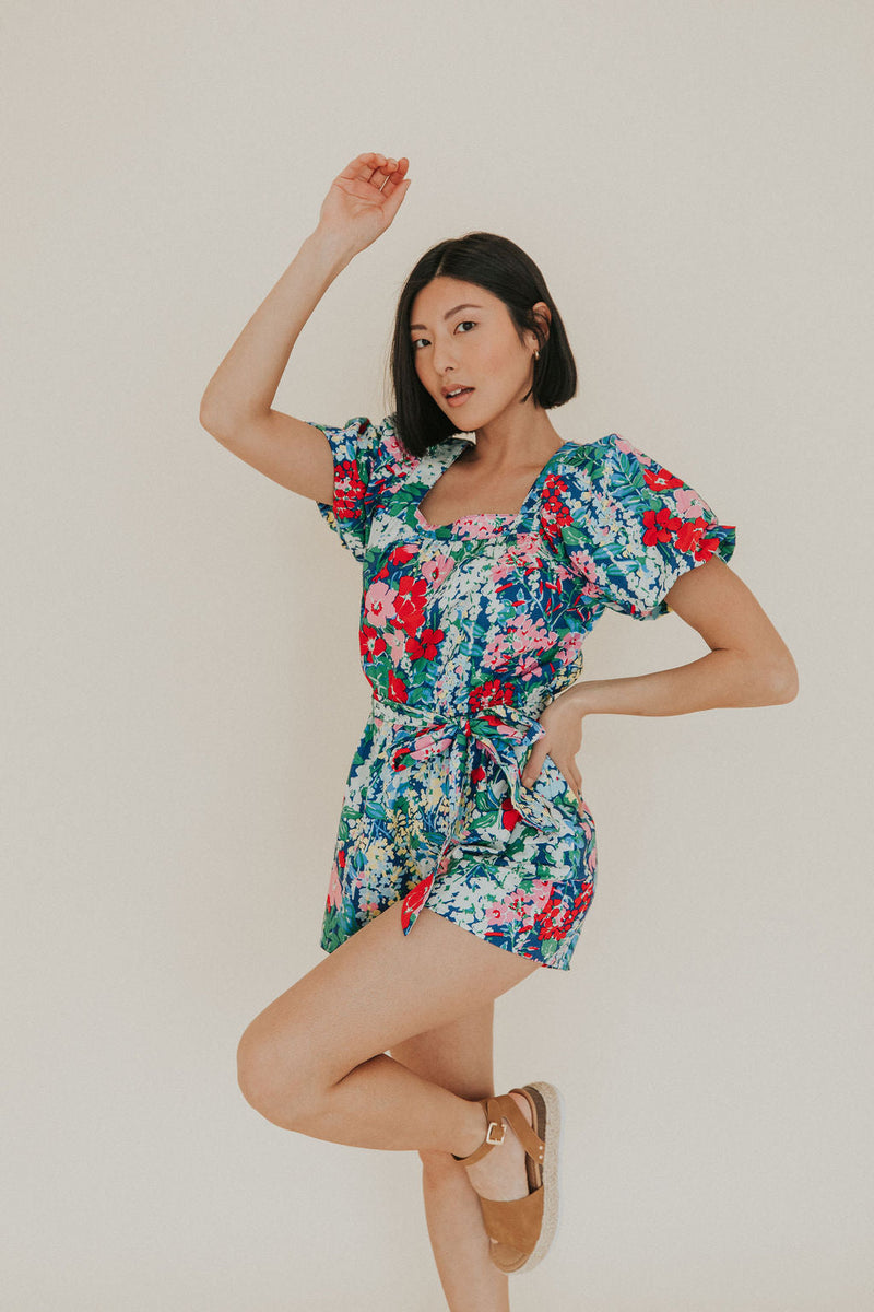 Be A Standout Floral Romper