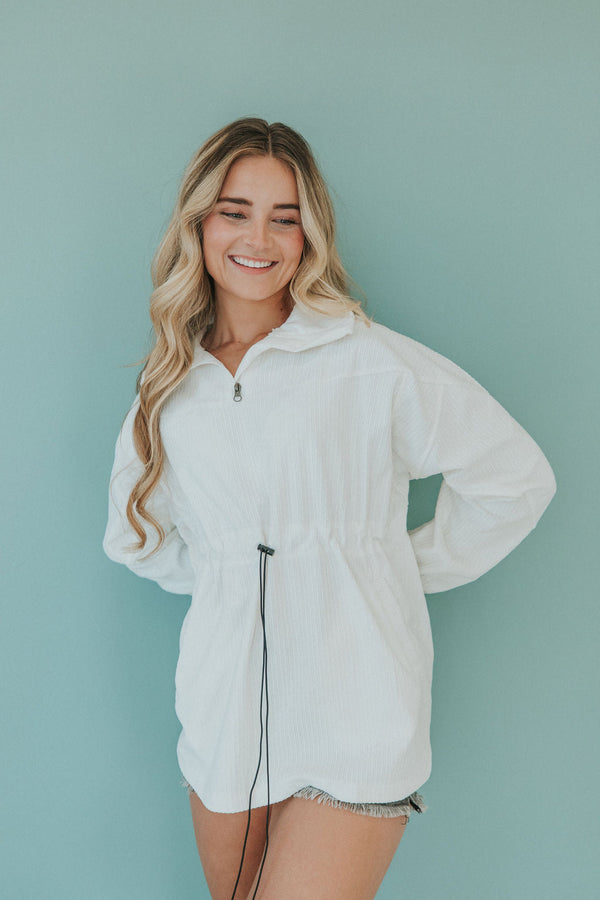 Tori Toggle Tie Pullover