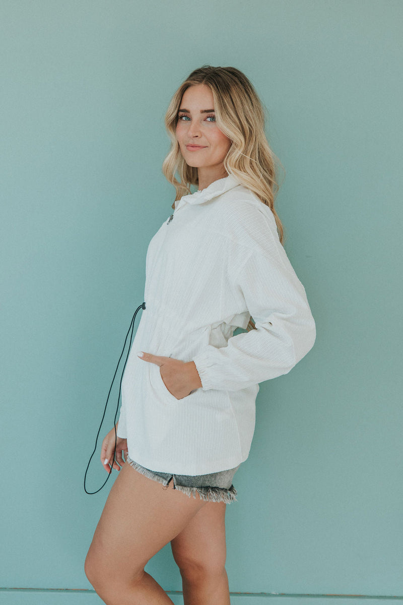 Tori Toggle Tie Pullover