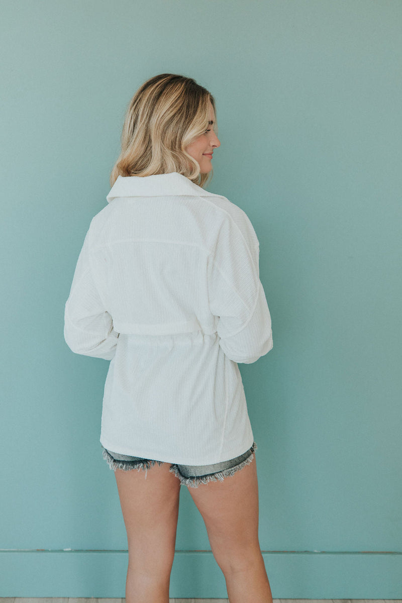 Tori Toggle Tie Pullover