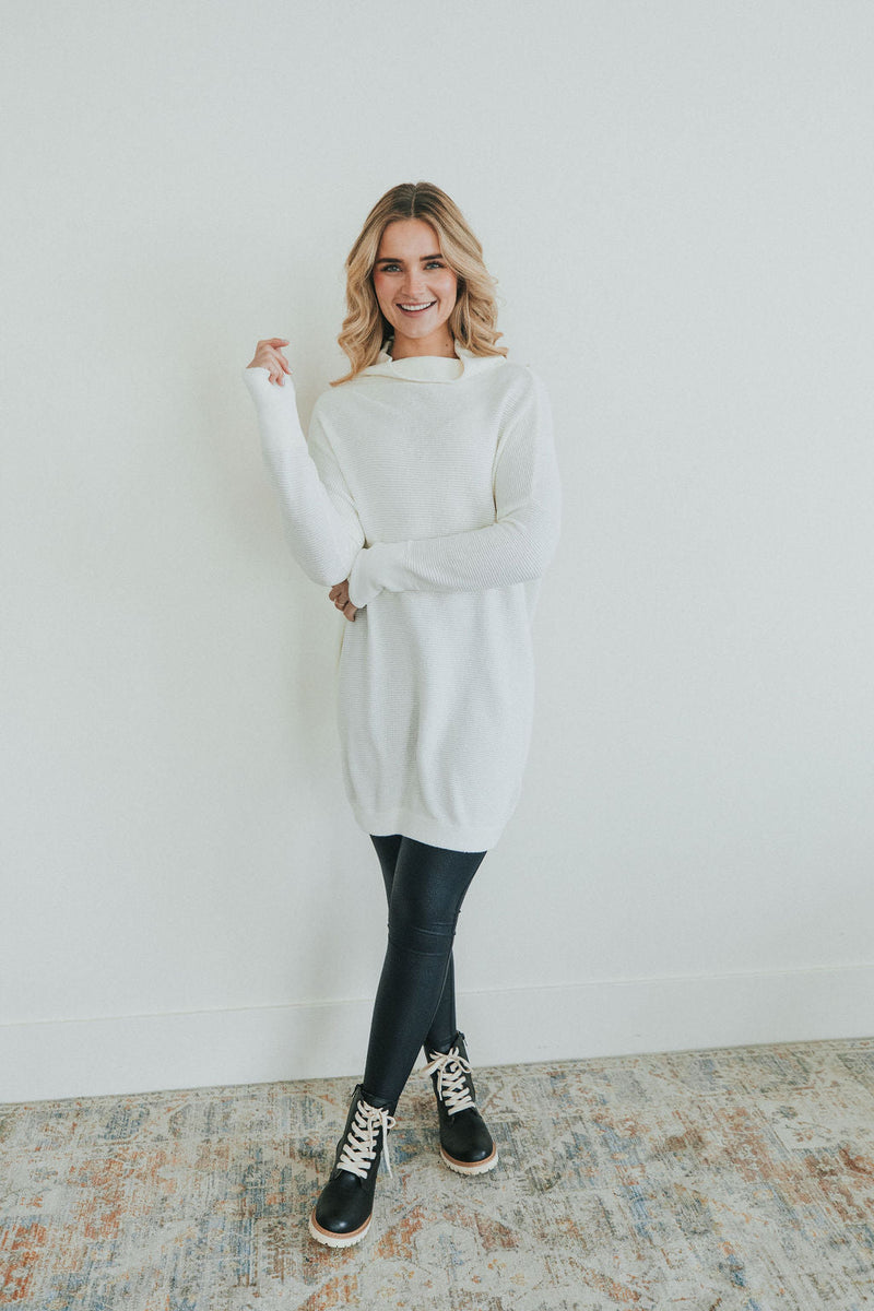 In It For Love Tunic - Cream