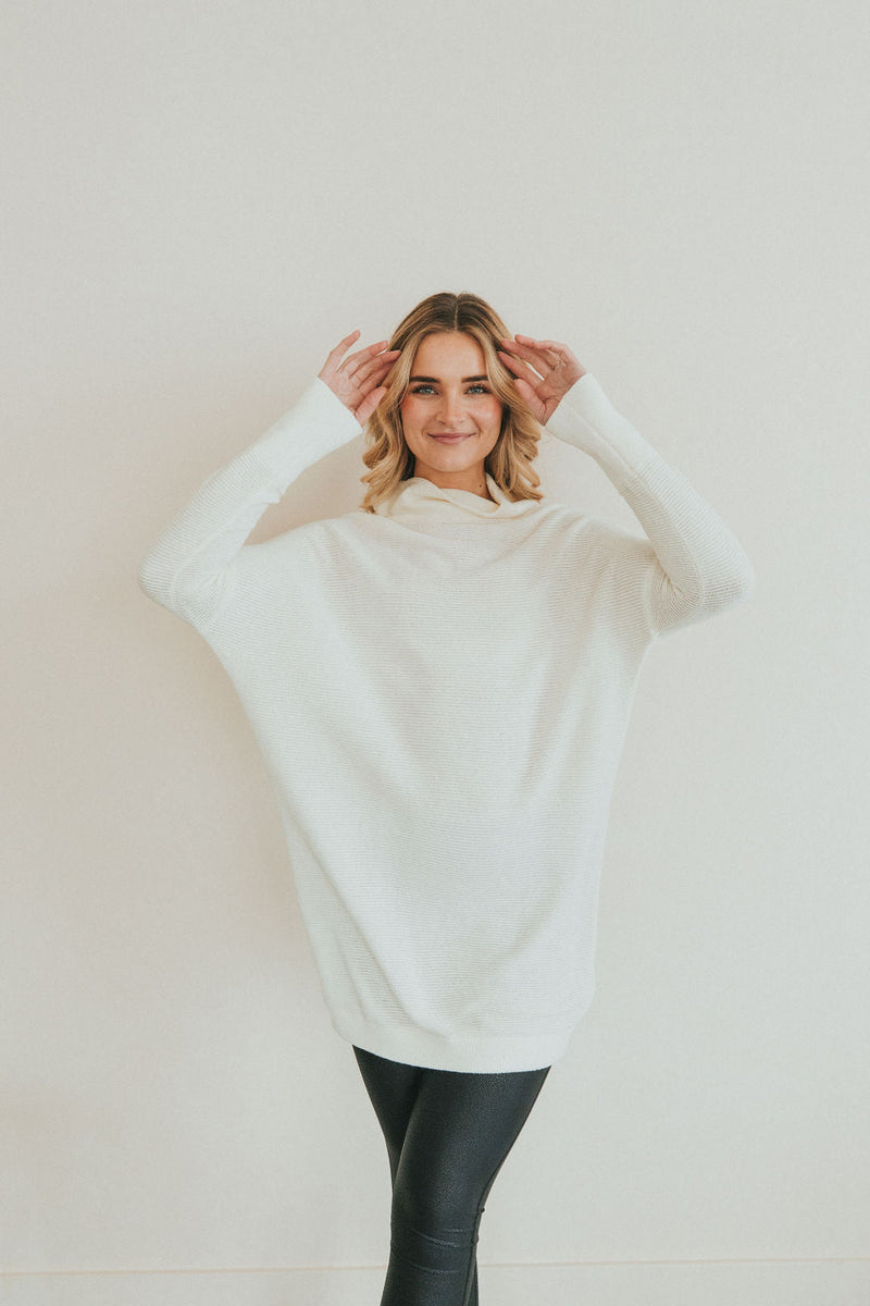 In It For Love Tunic - Cream