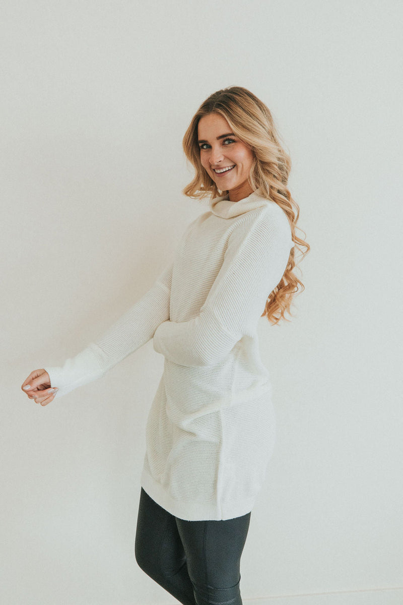 In It For Love Tunic - Cream