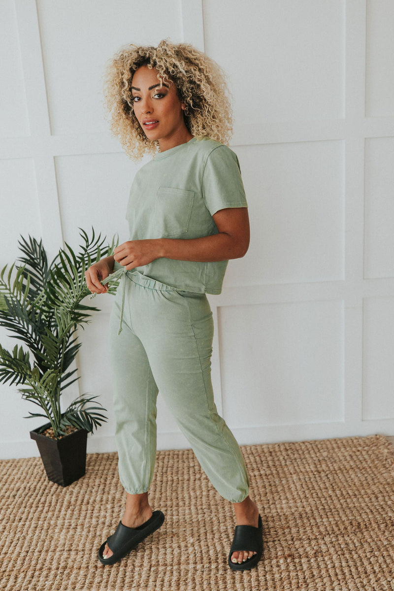 On The Daily Cropped Tee