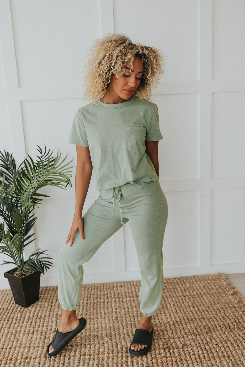 On The Daily Cropped Tee
