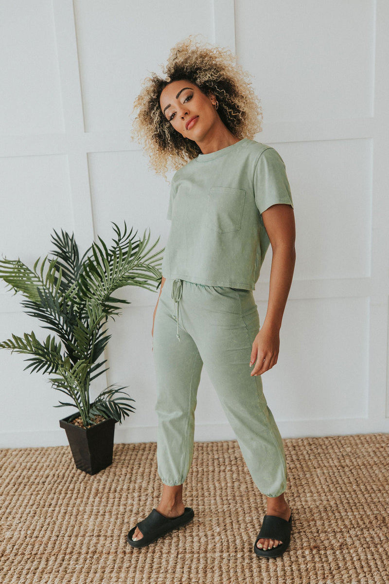 On The Daily Cropped Tee