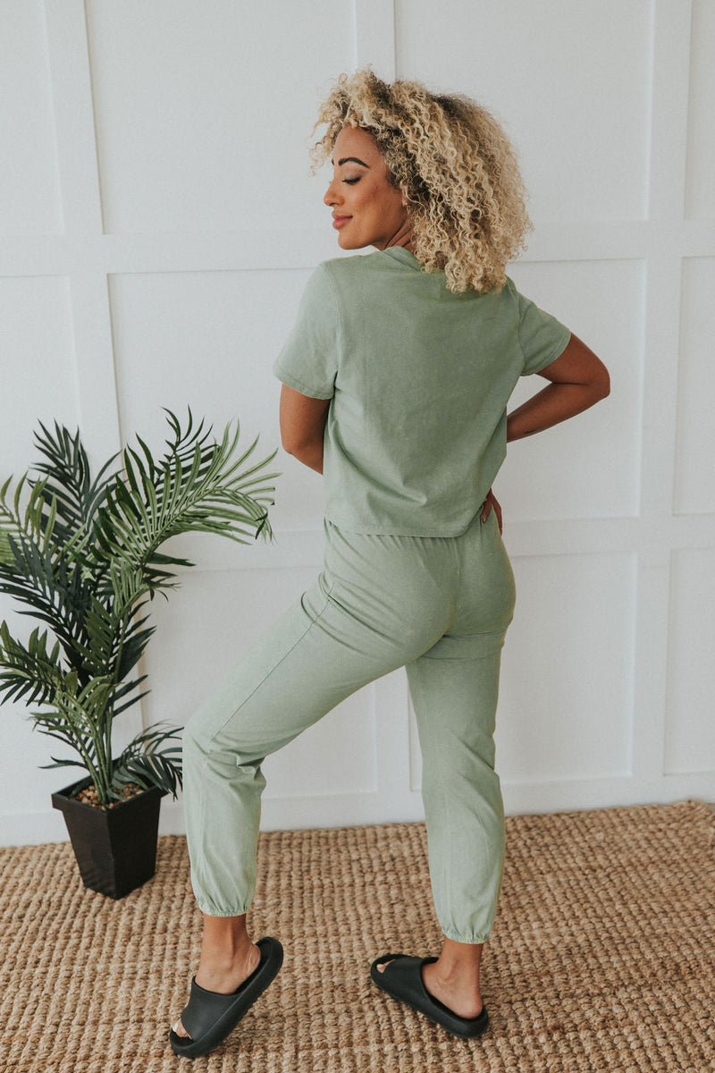 On The Daily Cropped Tee