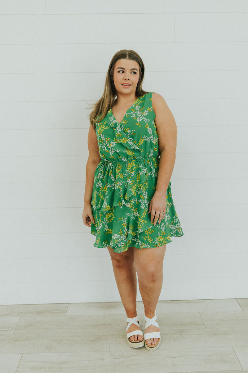 Between Us Floral Dress
