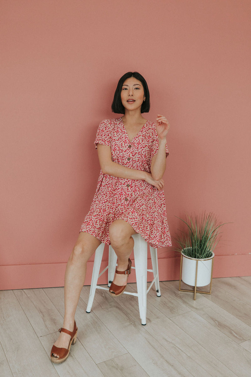 Before You Know It Ditsy Floral Dress