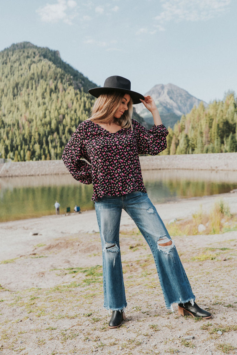 Floral Desires Long Sleeve Top