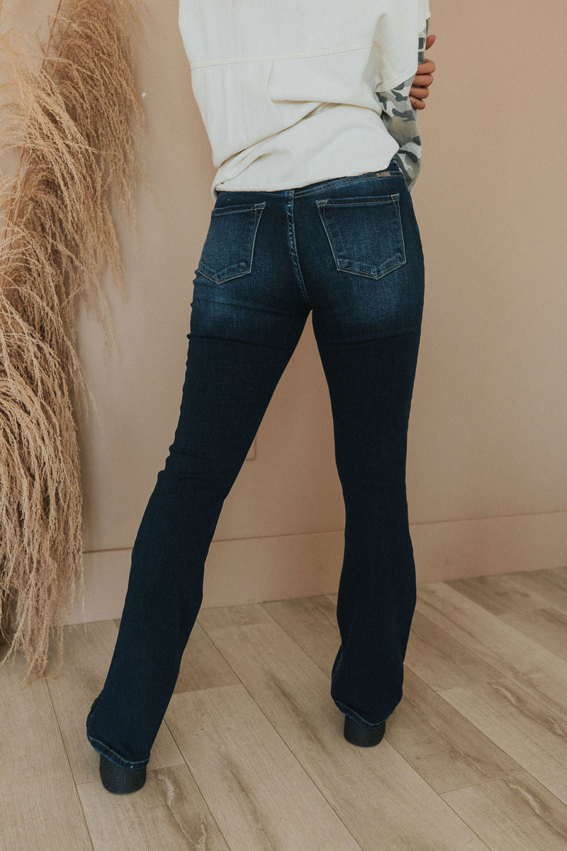 All Right With Me Double Button Jeans