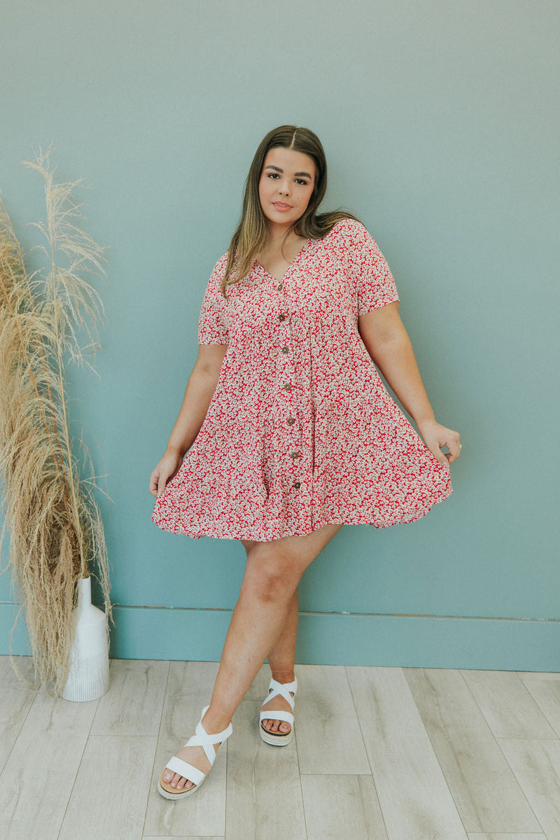 Before You Know It Ditsy Floral Dress