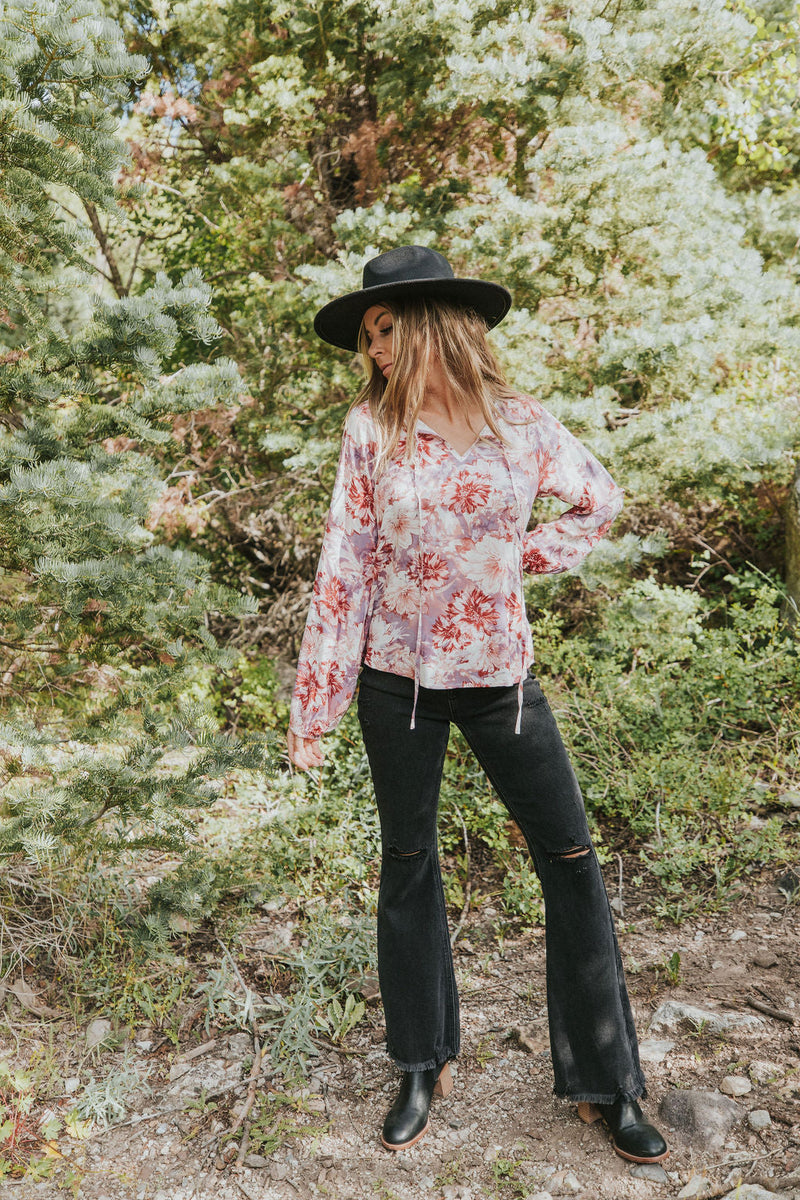 Speak To Me Floral Top