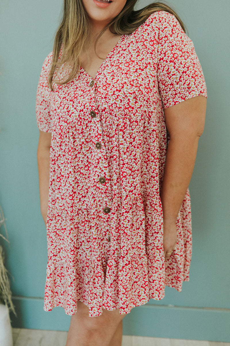 Before You Know It Ditsy Floral Dress