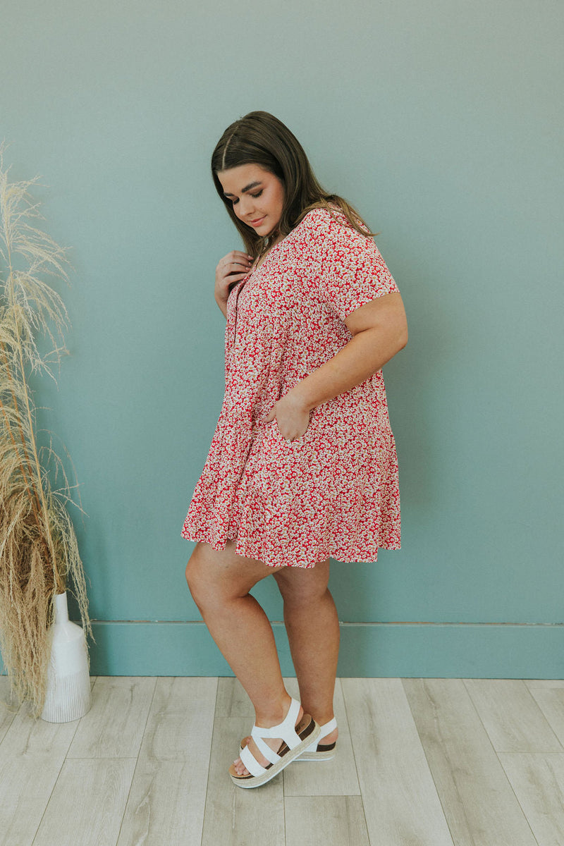 Before You Know It Ditsy Floral Dress