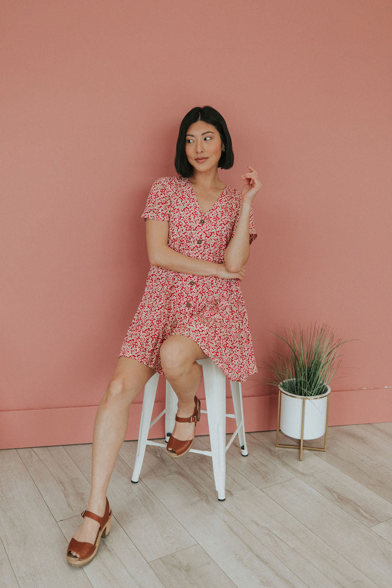 Before You Know It Ditsy Floral Dress