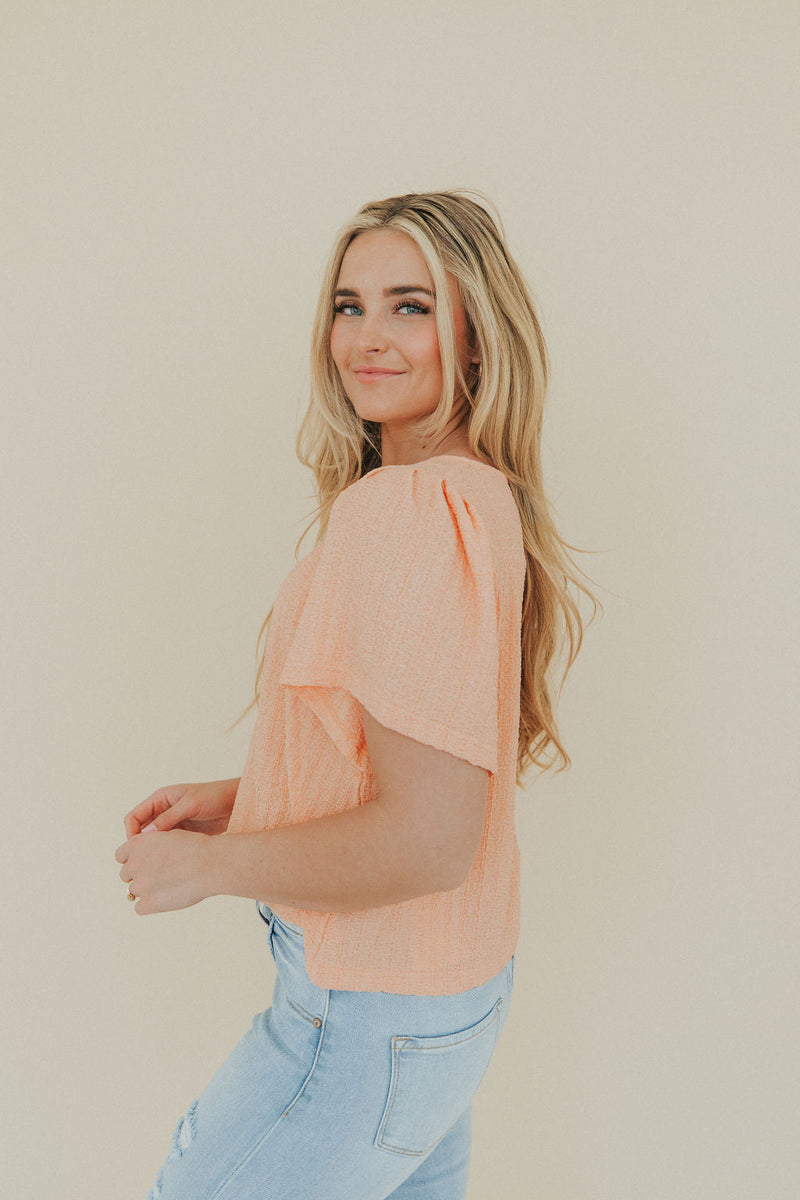 Believe In Me Bell Sleeve Top
