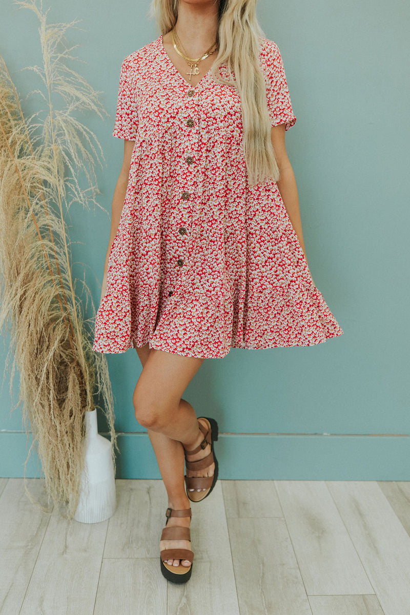 Before You Know It Ditsy Floral Dress