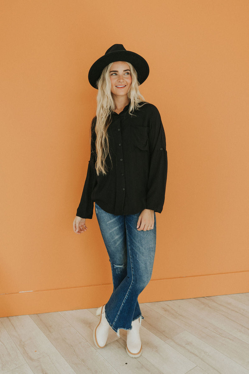 So Sophisticated Button-Up Top