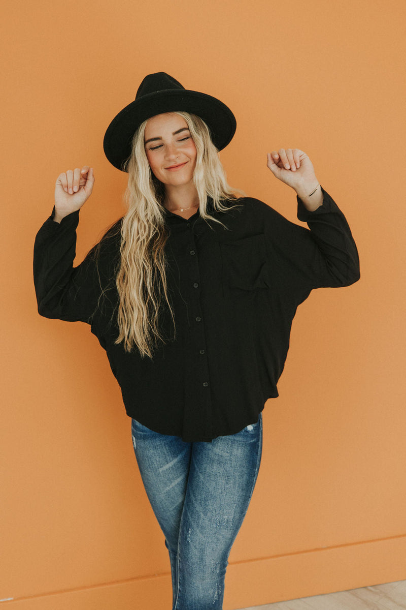 So Sophisticated Button-Up Top