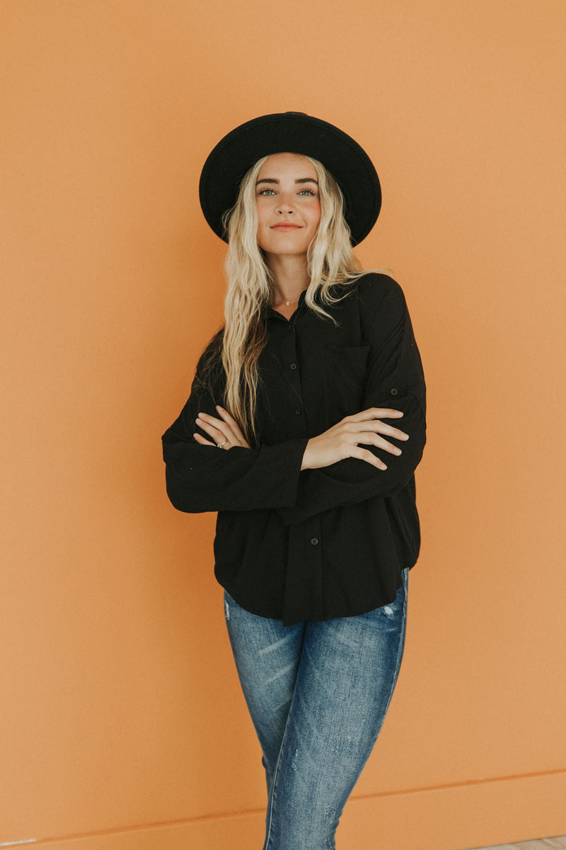 So Sophisticated Button-Up Top