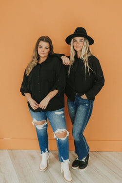 So Sophisticated Button-Up Top