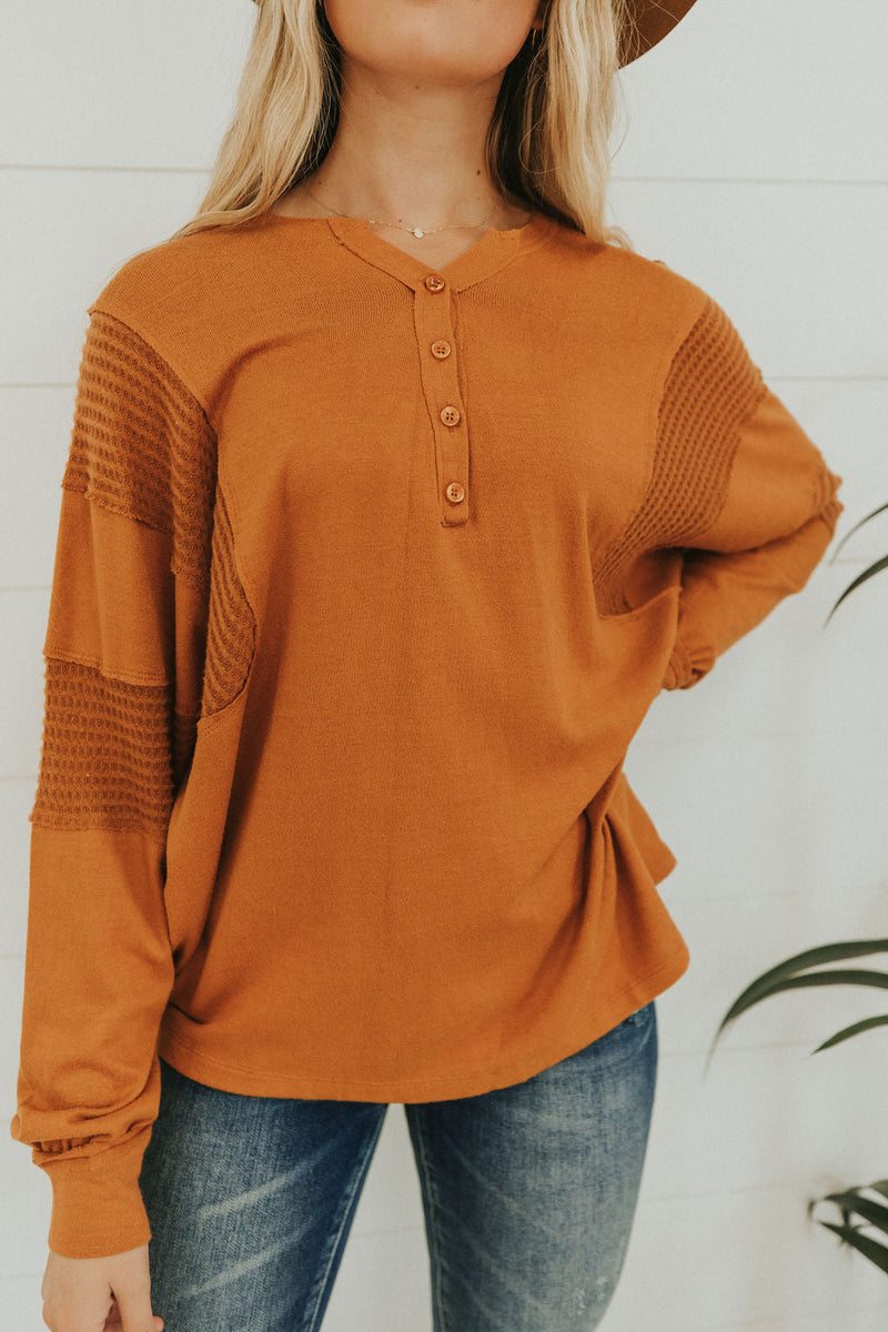 Just Too Sweet Contrast Sleeve Top