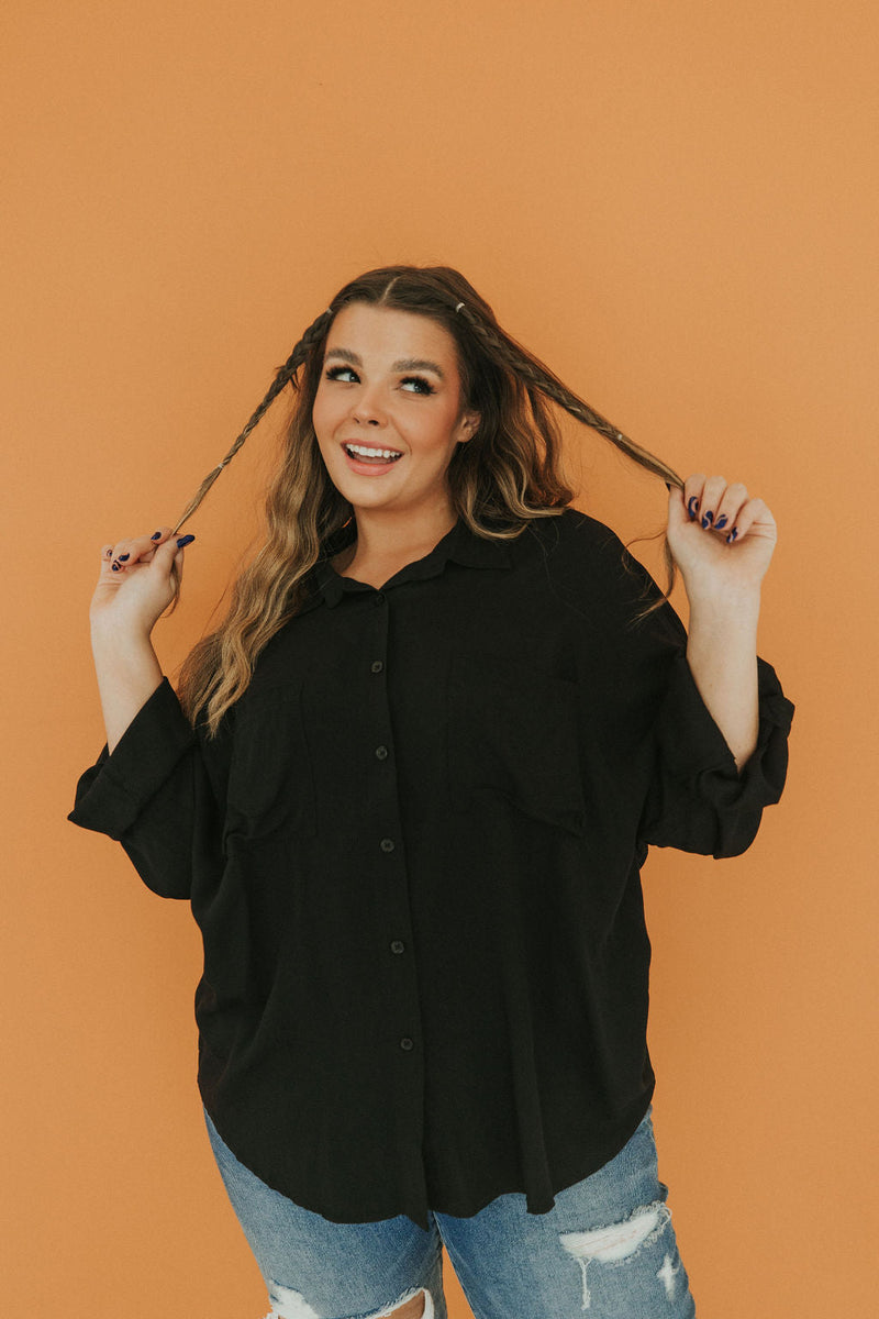 So Sophisticated Button-Up Top