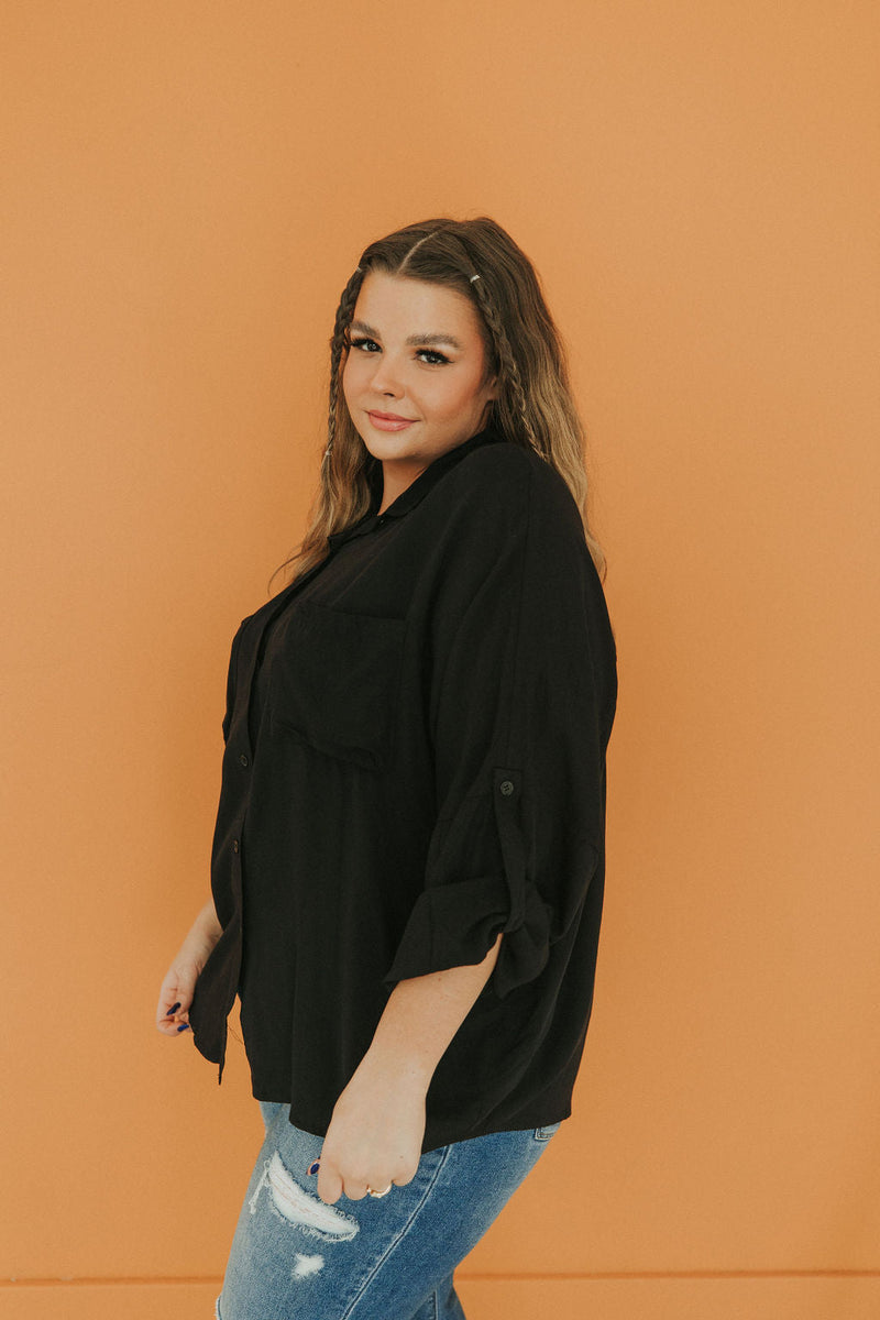 So Sophisticated Button-Up Top