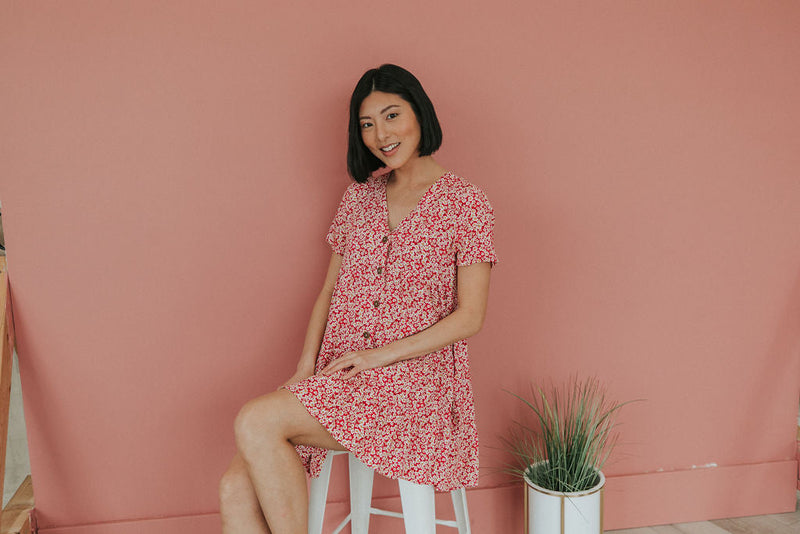 Before You Know It Ditsy Floral Dress