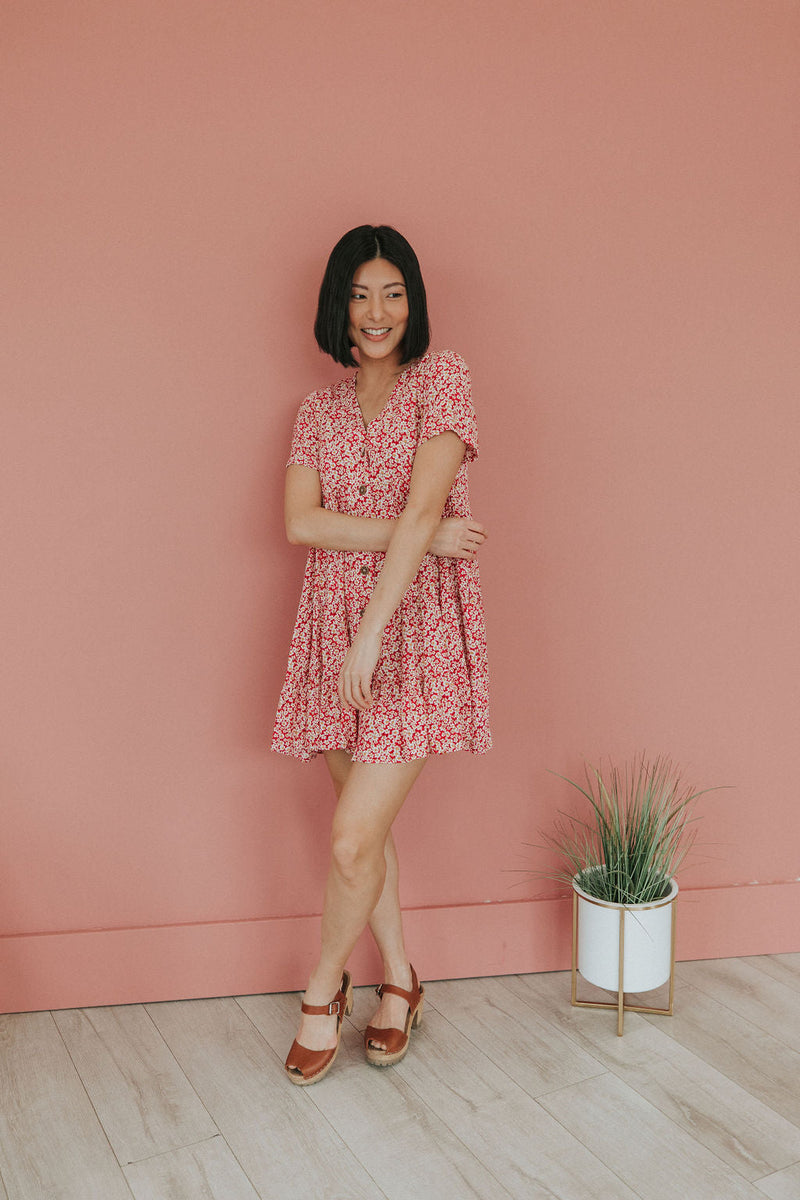 Before You Know It Ditsy Floral Dress