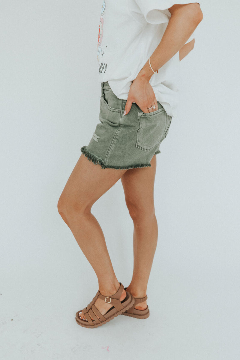 Summer Love High Waist Shorts