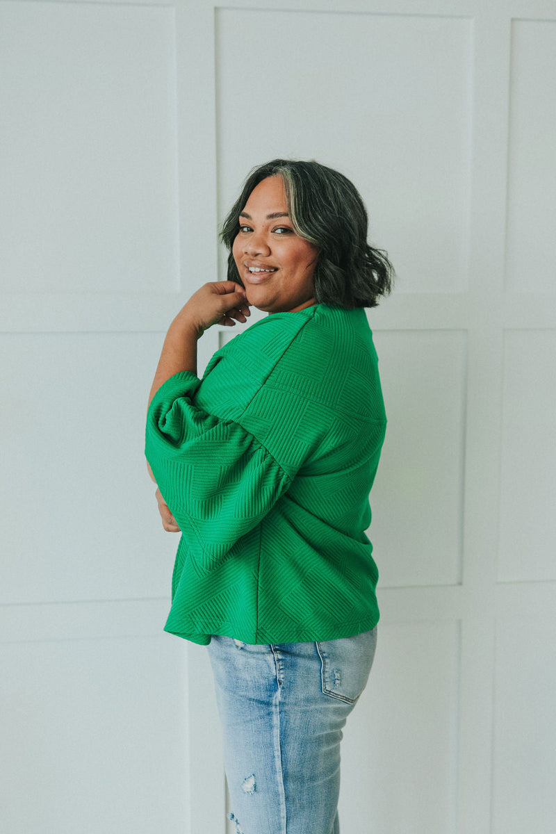 City Streets Ruffle Sleeve Jacket