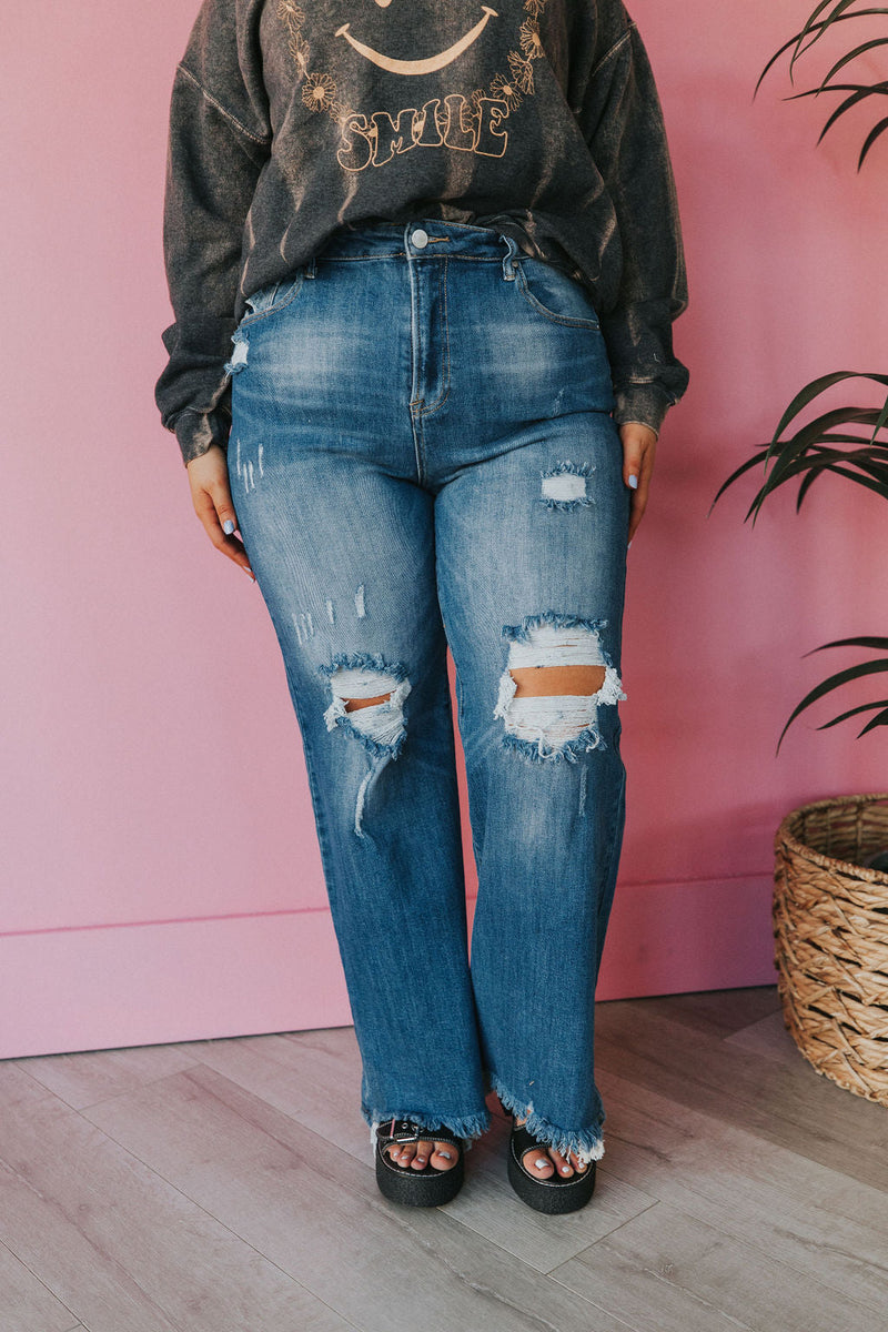 Proof Of Sass Wide Leg Jeans