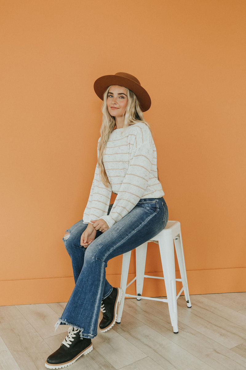 Fall Break Striped Sweater