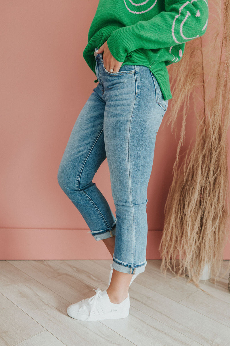 Up To Fate Slim Straight Jeans