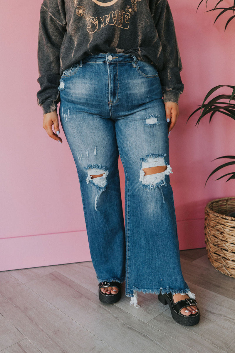 Proof Of Sass Wide Leg Jeans