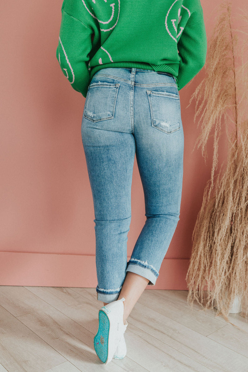 Up To Fate Slim Straight Jeans