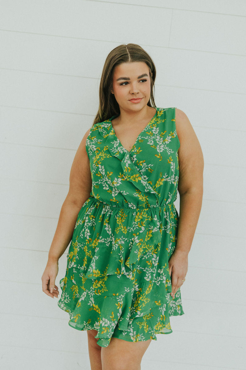 Between Us Floral Dress