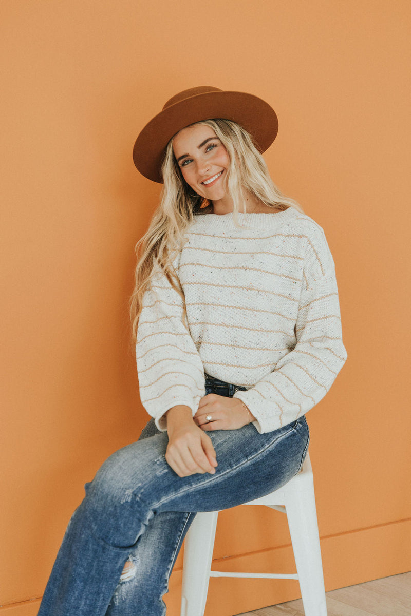 Fall Break Striped Sweater