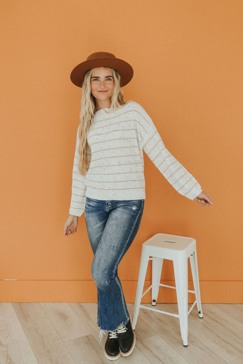 Fall Break Striped Sweater