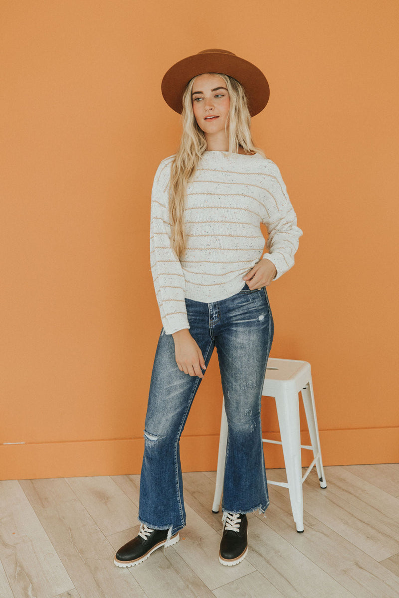 Fall Break Striped Sweater