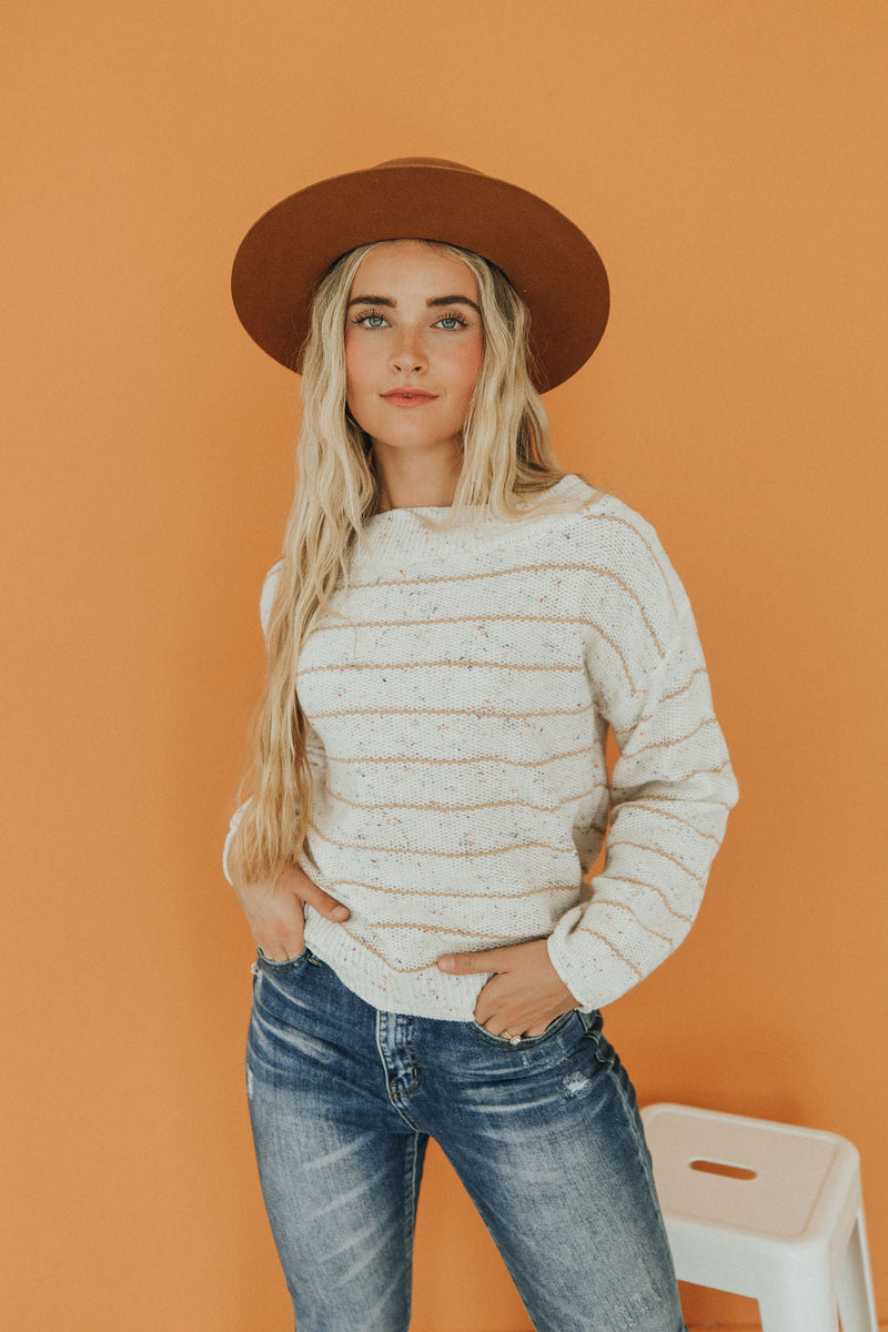 Fall Break Striped Sweater