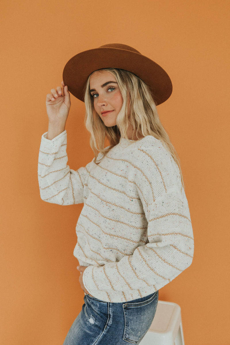 Fall Break Striped Sweater