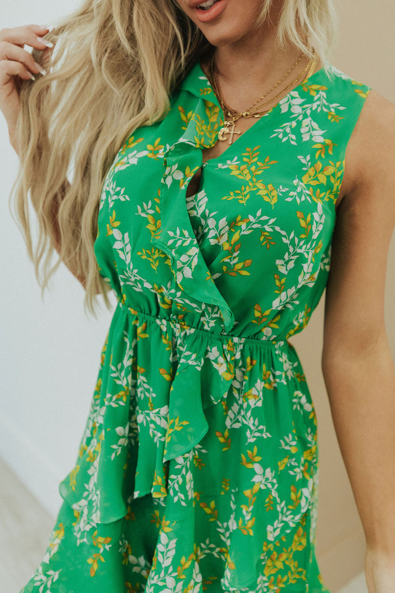 Between Us Floral Dress