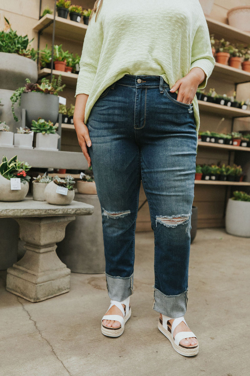 If It's Meant To Be Cuffed Jeans