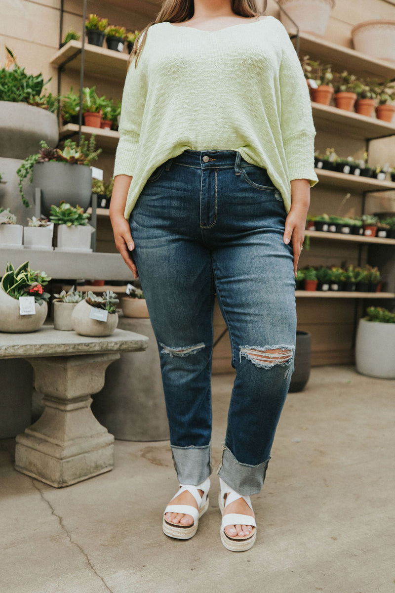 If It's Meant To Be Cuffed Jeans