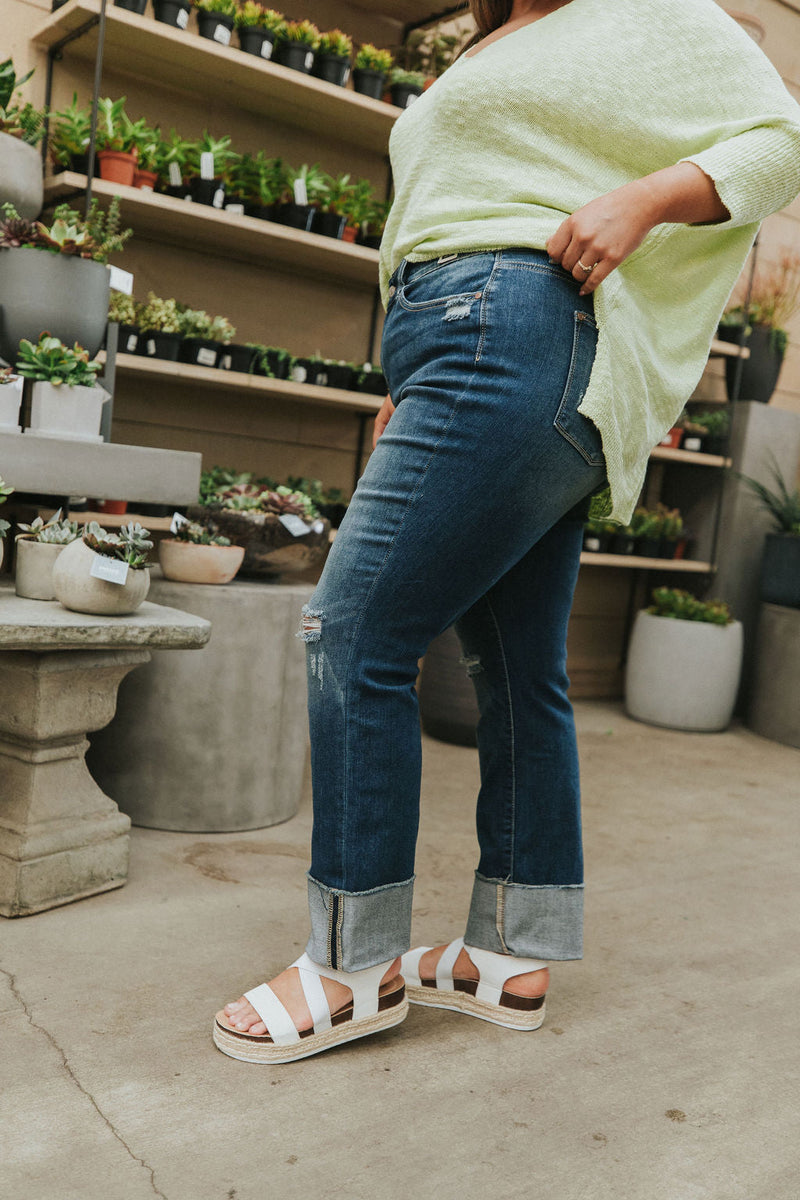 If It's Meant To Be Cuffed Jeans